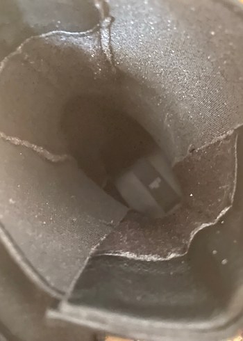 Elle Siyah Deri  Blok Topuk Kadın Bot - Görsel 6