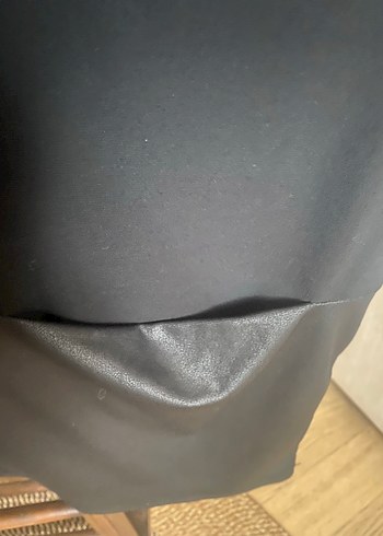 Polo Garage Siyah Salaş Kadın Bluz, Uzun Kollu, Midi Boy - Görsel 5