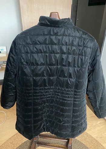 Faik Sönmez Siyah Fermuarlı Kadın Mont - Görsel 2