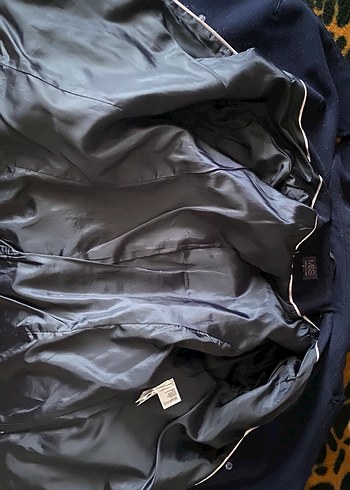 Marks Spencer Çift Düğmeli Lacivert Kaban - Görsel 4