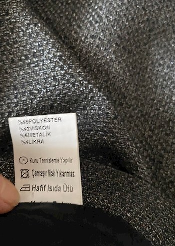 Faik Sönmez simli Gri Midi Kalem Etek - Görsel 6