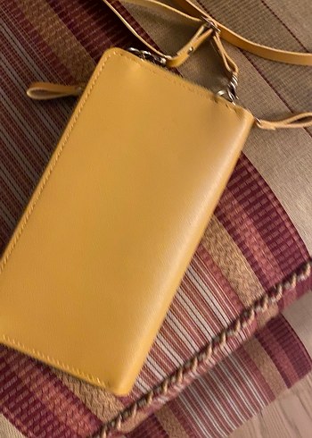 Camel  Fermuarlı Kadın Çapraz Çanta - Görsel 3