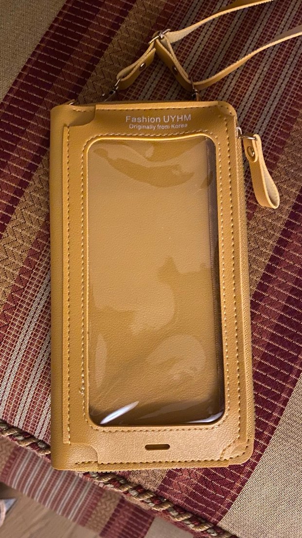 Camel  Fermuarlı Kadın Çapraz Çanta - Görsel 2