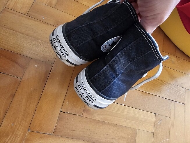 32 Beden siyah Renk Converse kız çocuk ayakkabı