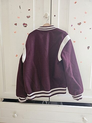 10 Yaş Beden bordo Renk Hm oxford mont