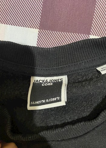 s Beden siyah Renk Jack & Jones Renkli Baskılı Siyah Tişört