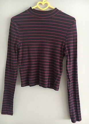 H&M Çizgili Triko