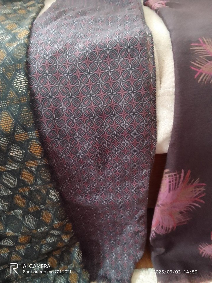 Bohem Çok Renkli Kadın Şal Seti - Görsel 3