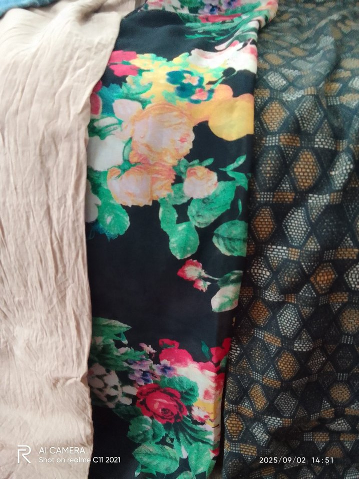 Bohem Çok Renkli Kadın Şal Seti - Görsel 5