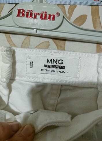 Mango Mango beyaz flare jean