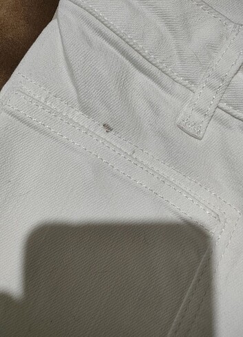 34 Beden beyaz Renk Mango beyaz flare jean