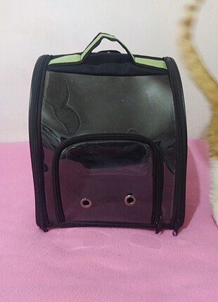 Kedi taşıma çantası box astronot çanta