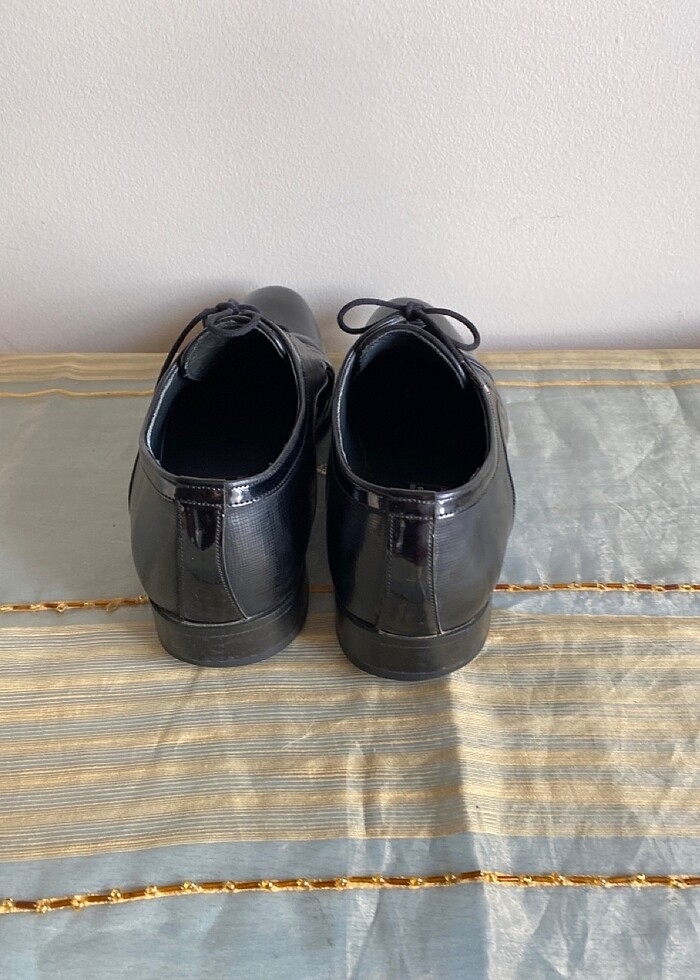 İçi dışı doğal deri rugan ayakkabı - Görsel 2