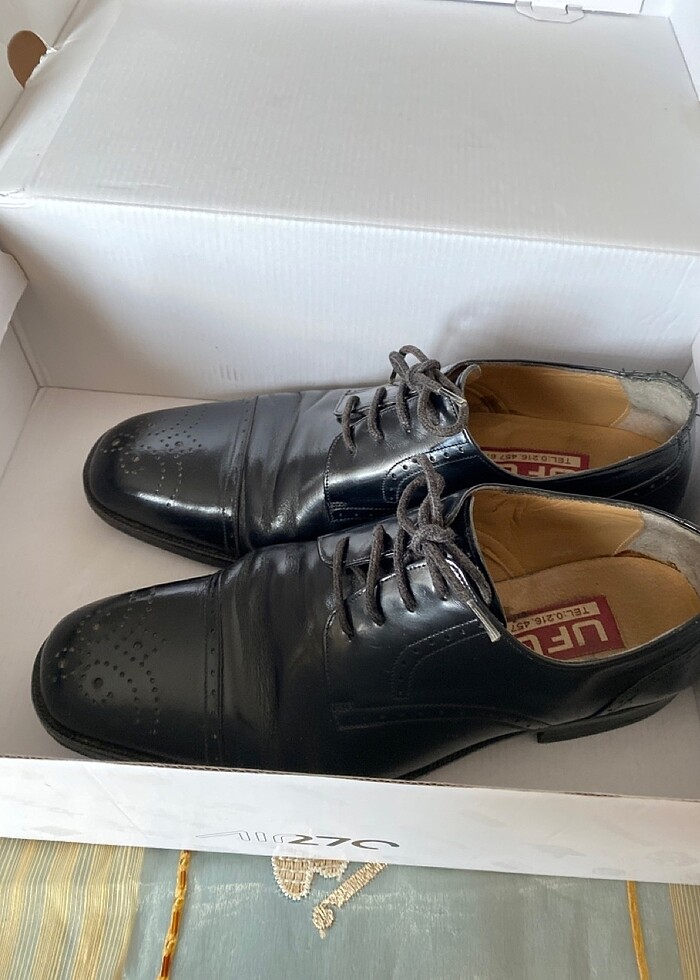 Özel yapım, içi dışı deri ayakkabı - Görsel 2