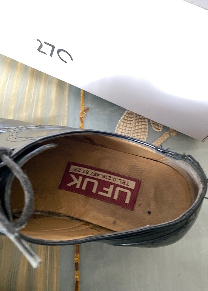 Özel yapım, içi dışı deri ayakkabı - Görsel 4