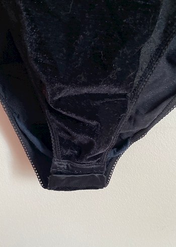 Dantel Detaylı Siyah Gotik Kadın Bluz - Görsel 4