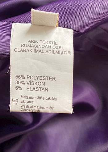 AKIN TEKSTİL KUMAŞINDAN KABAN - Görsel 5