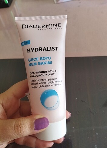 DİADERMİNE Hydralist Gece Boyu Nem Bakımıi 100 ml 