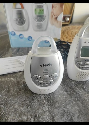 VTech Dijital Bebek Telsizi  Beyaz Gri - Görsel 4