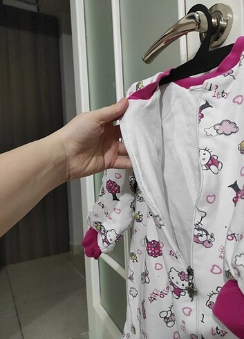 LC Waikiki Hellokity çift kat penye uyku tulumu üç yaş