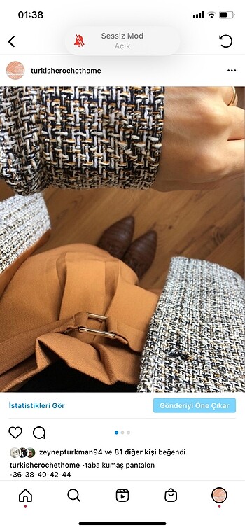 Kumaş pantalon