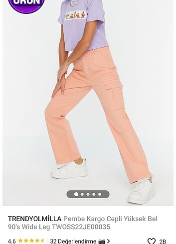 Wide leg jean/kargo pantolon 