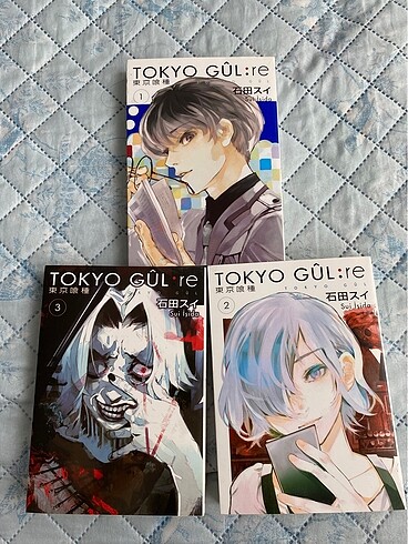 tokyo gul re serisi ilk 3 cilt