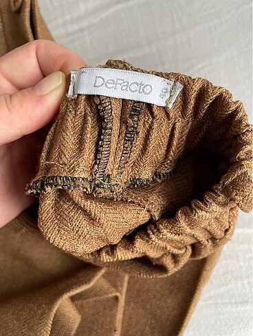 40 Beden Kalın pantolon