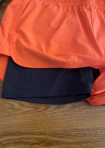 m Beden turuncu Renk H&M Taytlı Spor Sort