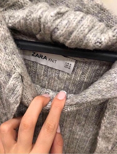 s Beden gri Renk Zara kazak & elbise