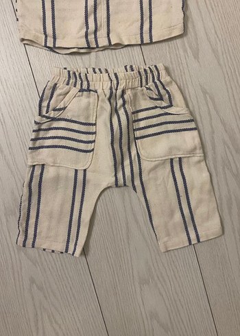 6 Ay Beden Bohem Tarz Bebek Erkek Takımı Pamuklu