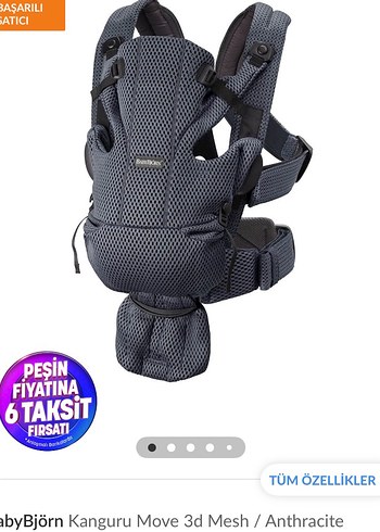 BabyBjörn  Bebek Taşıyıcı - Görsel 6