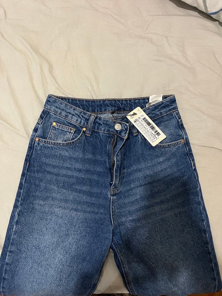 Yüksek bel jeans - Görsel 2