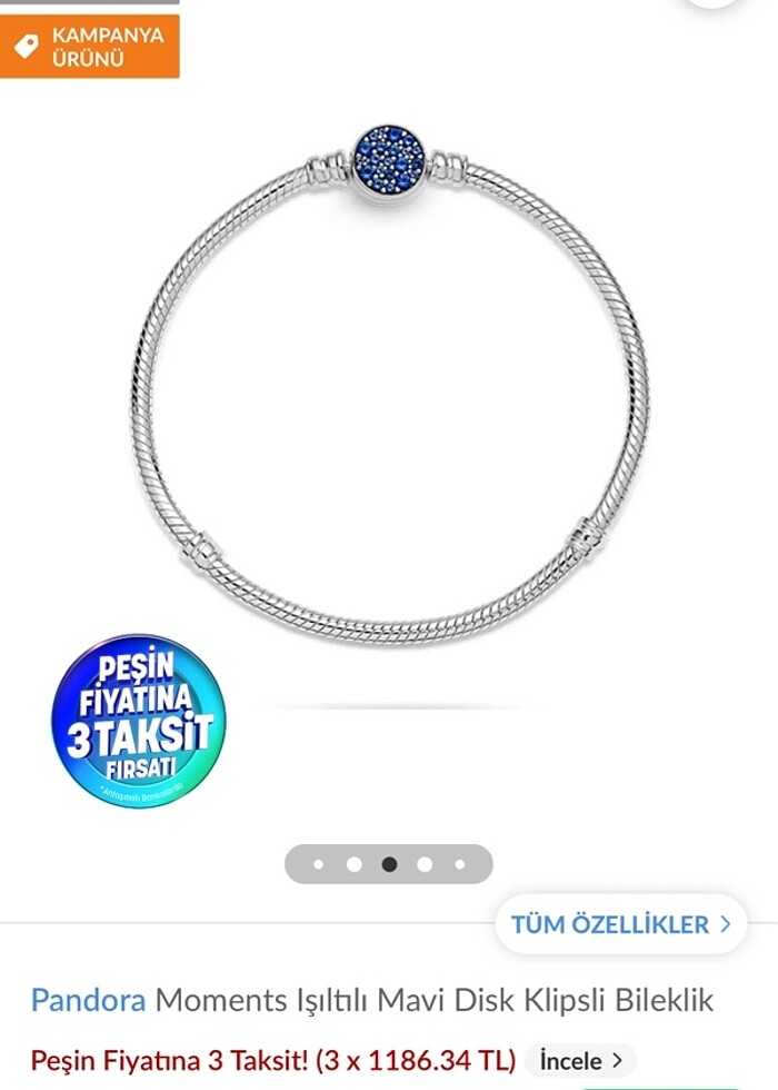 Pandora bileklik - Görsel 3