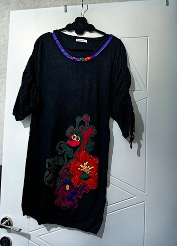 Siyah kazak elbise