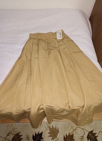 36 Beden camel Renk Milla Etek