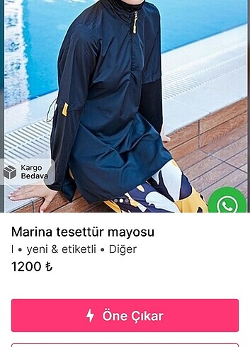 Diğer Tesettür Mayosu