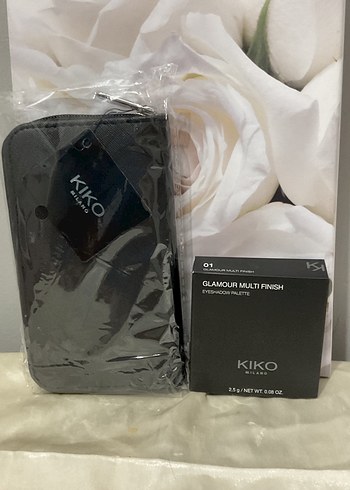 KIKO Makyaj Fırça Seti ve Göz Farı Paleti - Görsel 2
