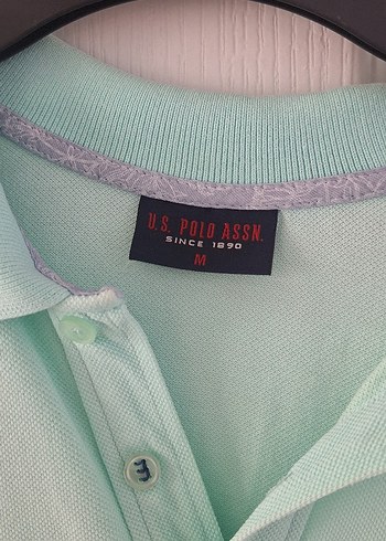 Erkek Pamuklu Yeşil Polo Tişört - Görsel 6