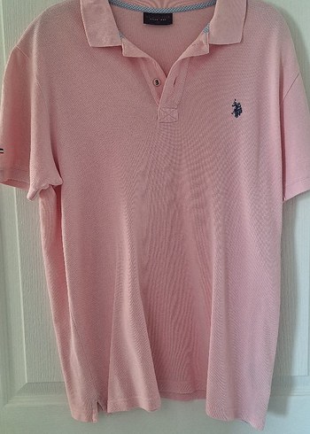 U.S Polo Assn. Erkek Pamuklu Yeşil Polo Tişört