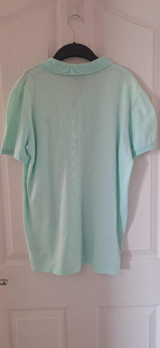 Erkek Pamuklu Yeşil Polo Tişört - Görsel 5