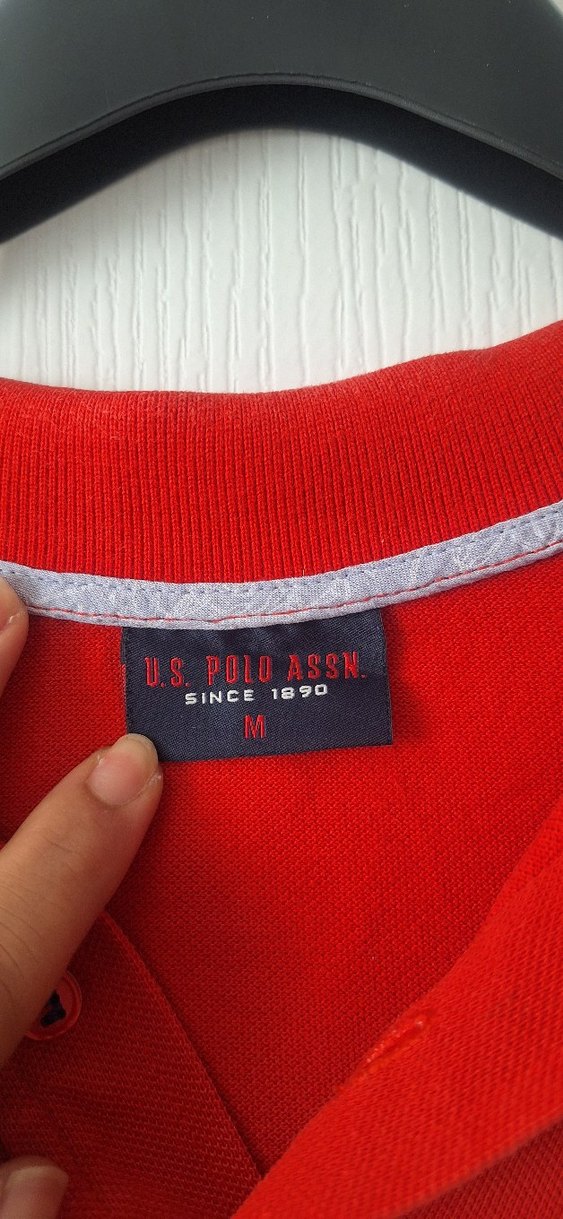 Kırmızı Erkek Polo Tişört Kısa Kollu - Görsel 3