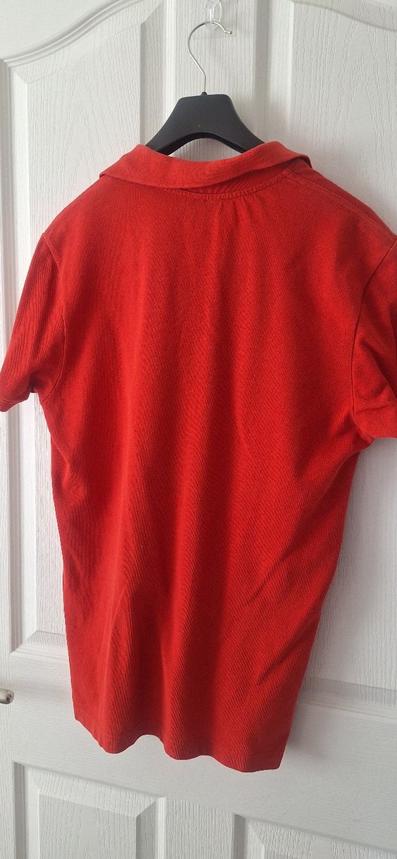 Kırmızı Erkek Polo Tişört Kısa Kollu - Görsel 2