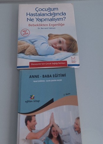 Çocuğum Hastalandığında ve Anne-Baba Eğitimi Kitapları
