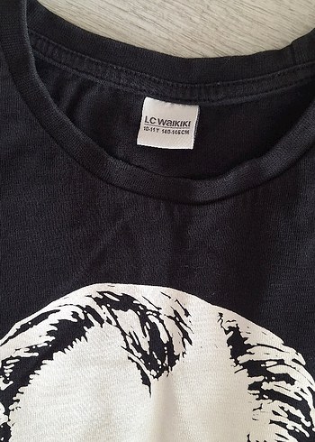 Beyaz Erkek Çocuk Baskılı Tişört - Görsel 5