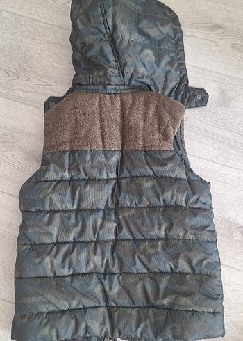 Erkek Çocuk Kamuflaj Desenli Kemerli Yelek - Görsel 2