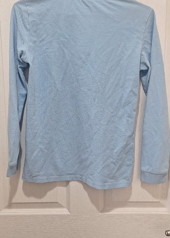 LC Waikiki Erkek Çocuk Uzun Kollu Mavi Polo Tişört