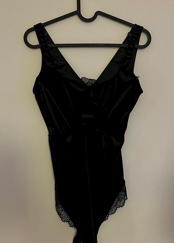 Siyah Fitted Korse badi - Görsel 3