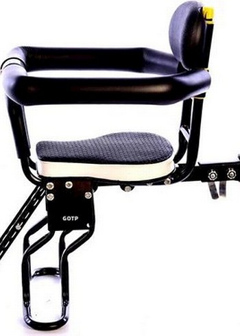 Gotp çocuk güvenliği pedallı bisiklet tam ön koltuk