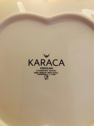 Karaca Karaca Kahvaltı Takımının Reçellik ve Peynir Tabağı